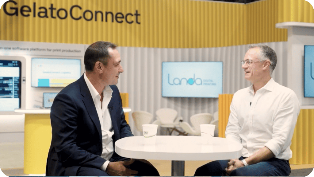 GelatoConnect - Cutting-edge print tech: Landa and Gelato discuss innovation at Printing United 2024